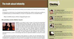 Desktop Screenshot of infidelity-help.us.com